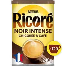 Chicorée & Café, RICORÉ® Noir Intense, Boîte de 240g
