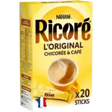 Chicorée & Café – Ricoré® L’Original, 20 sticks (3 g chacun)