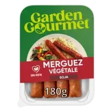 GARDEN GOURMET Merguez Végétale Soja 180g
