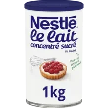 NESTLE® Lait Concentré Sucré à pâtisser lait demi-écrémé boîte 1kg