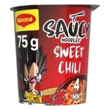 MAGGI® Nouilles instantanées sauce Sweet Chili 75g Edition limitée dragon ball Z