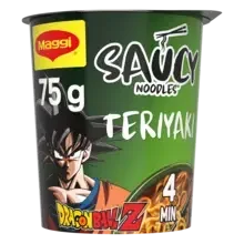 MAGGI® Nouilles instantanées sauce Teriyaki 75g Edition limitée dragon ball Z