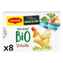 MAGGI Bouillon BIO Volaille Dégraissé 80g