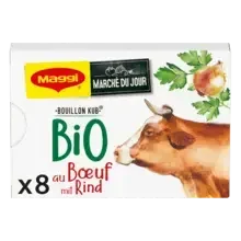 MAGGI BOUILLON KUB BIO Boeuf 80g