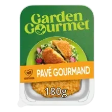 GARDEN GOURMET Pavé Gourmand Fromage Soja et Blé 180g