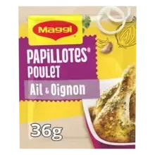 MAGGI Papillotes Poulet Ail Oignon 36g