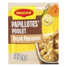MAGGI Papillotes Poulet façon Paysanne 32g