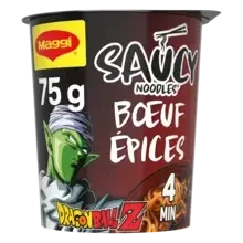MAGGI Cup Saveur Bœuf Epices - Edition Limitée Dragon Ball Z