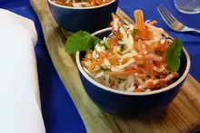 Râpé de la mer en salade