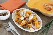 Salade végétarienne de pommes de terre croustillante au air fryer