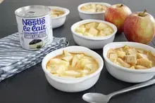 Clafoutis aux pommes sans lactose