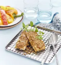 Saumon mariné à l'indienne