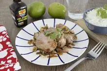 Filet mignon mariné miel sésame gingembre au air fryer