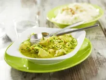 Curry de poulet à la courgette