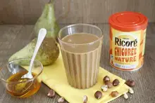 Smoothie Chicorée poire noisettes