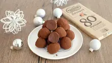 Truffes au chocolat 80%