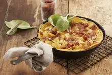 Tortilla épicée au chorizo
