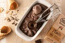 Glace au chocolat facile sans sorbetière