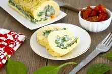 Roulé aux épinards et ricotta