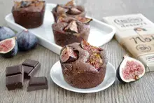 Petits moelleux aux figues et chocolat