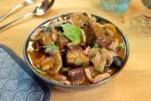 Bœuf Bourguignon à l'italienne