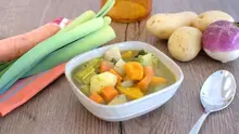 Soupe de légumes d'hiver anti gaspi
