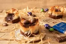 Nids croustillants au chocolat au lait