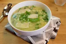 Soupe italienne (Stracciatella)