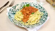 Spaghettis bolognaise végétariennes