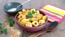 Curry de poulet et noix de coco