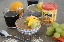 Porridge Chicorée et fruits d'automne, boisson Chicorée