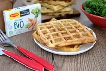 Gaufres aux légumes