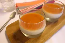 Panna cotta à l'abricot