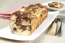 Cake poire pépites de chocolat sans farine