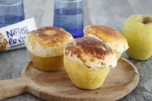 Pommes en coques feuilletées