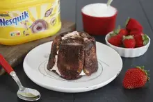 Charlotte cacao fraise