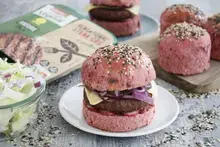 Burger végétal à la betterave