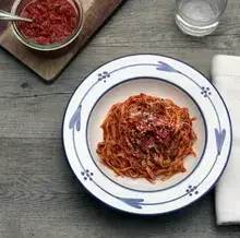 Sauce bolognaise veggie à l'italienne