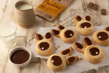 Lapins sablés chocolat praliné