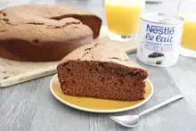 Gâteau au chocolat sans lactose Thermomix