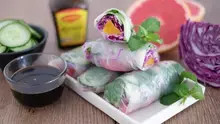 Rouleaux de printemps aux agrumes et Arome