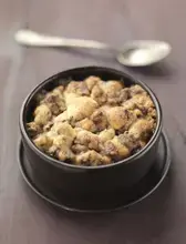 Crumble chocolat ananas