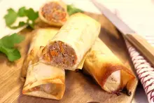 Nems au bœuf épicé