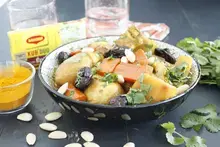 Tajine de poulet aux pruneaux et pommes de terre Cookeo