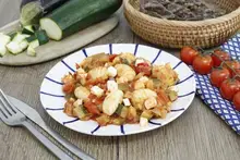 Gnocchi aux petits légumes et feta