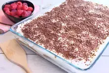 Tiramisu chocolat framboise Companion