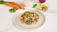 Riz sauté bœuf carotte