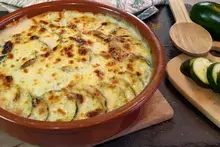 Gratin de courgettes pas cher