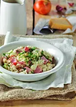 Risotto aux endives et jambon