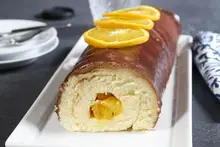 Roulé orange chocolat caramel Companion